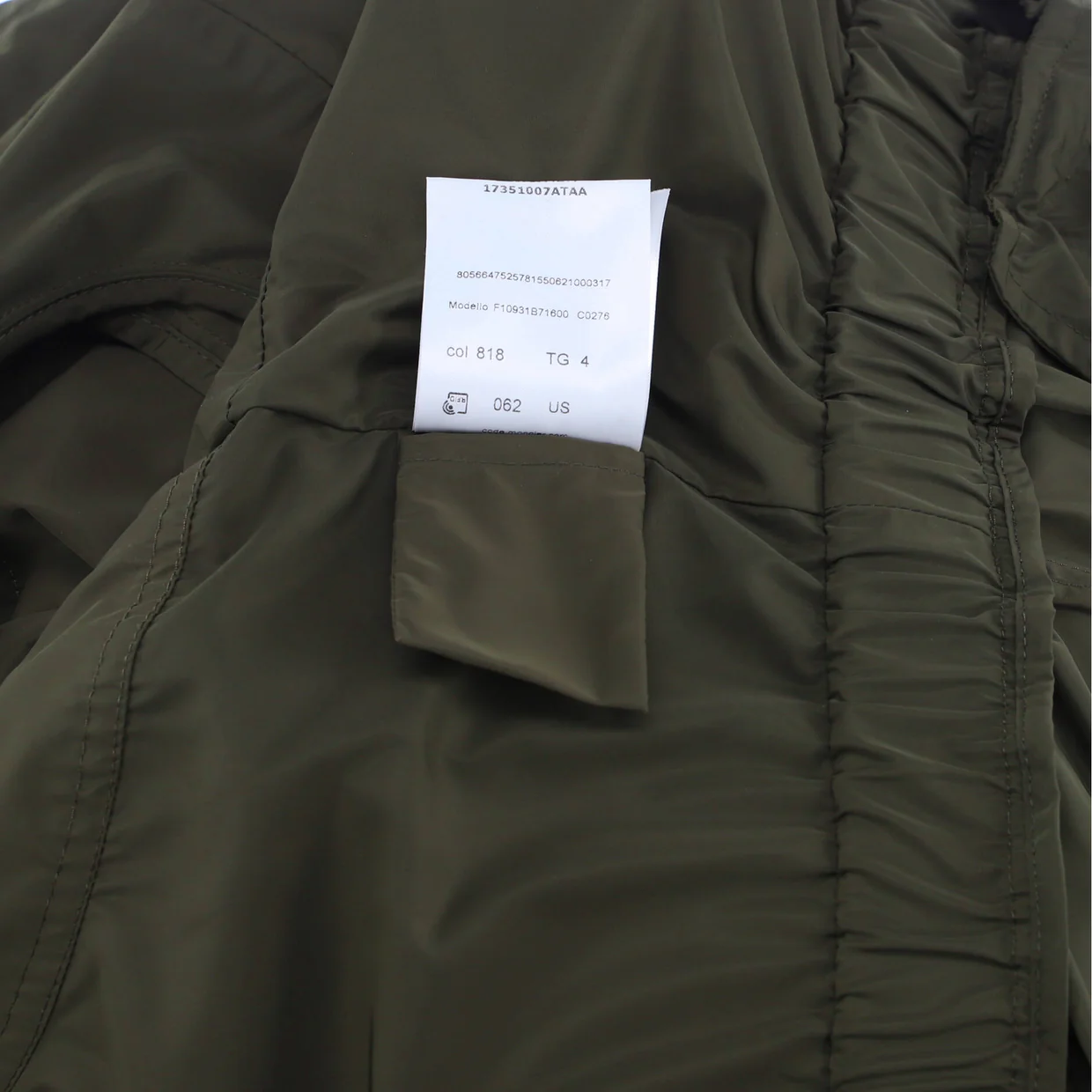 Women's Ocre Drawstring Jacket Polyester - Deep Luxury