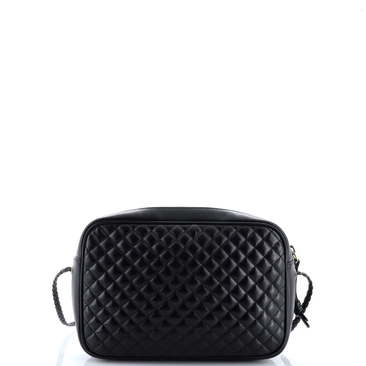 Trapuntata Camera Bag Quilted Leather Small - Deep Luxury