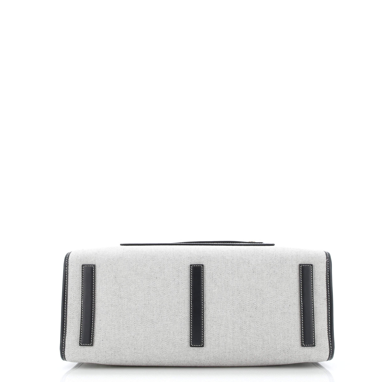 Freya Shopping Tote Canvas with Leather Medium - Deep Luxury