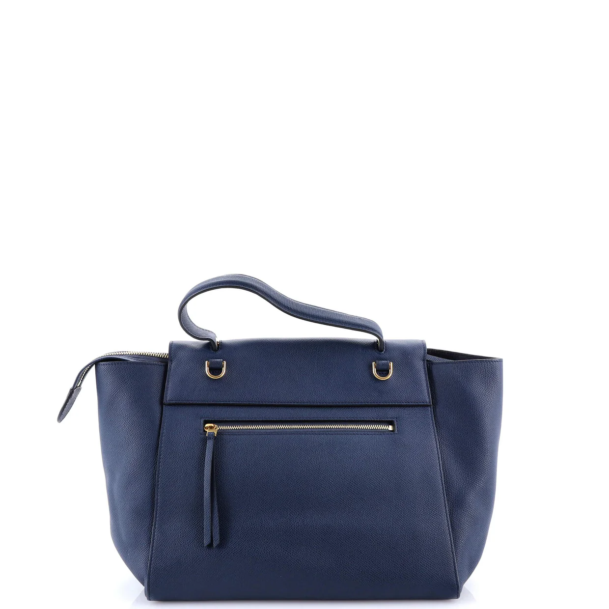 Belt Bag Textured Leather Mini - Deep Luxury