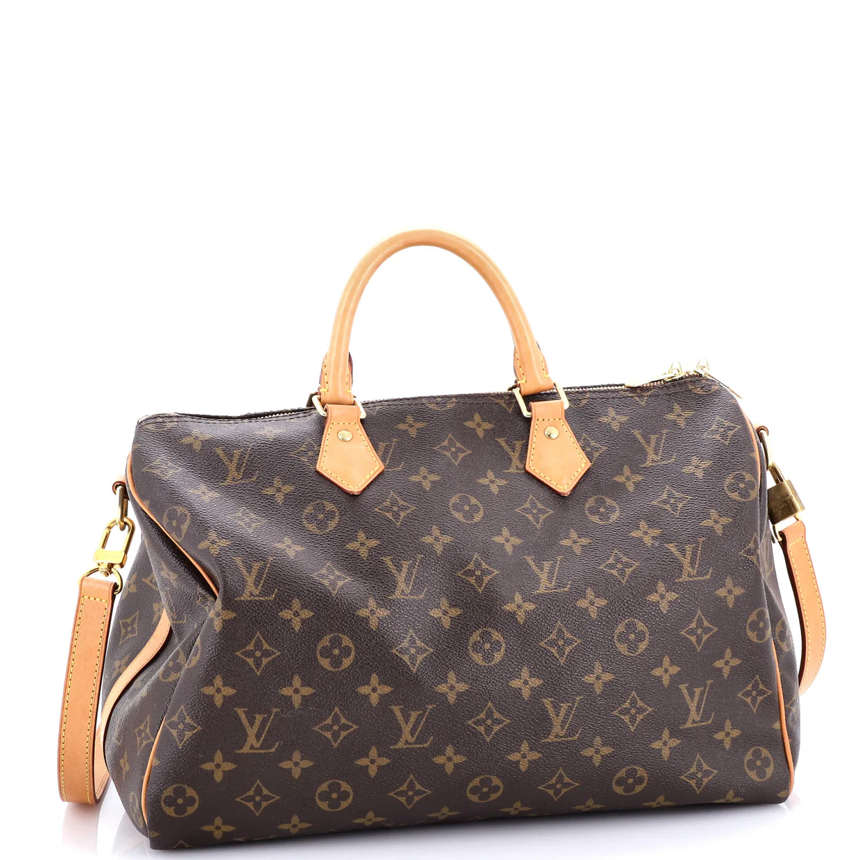 Speedy Bandouliere Bag Monogram Canvas 35 - Deep Luxury