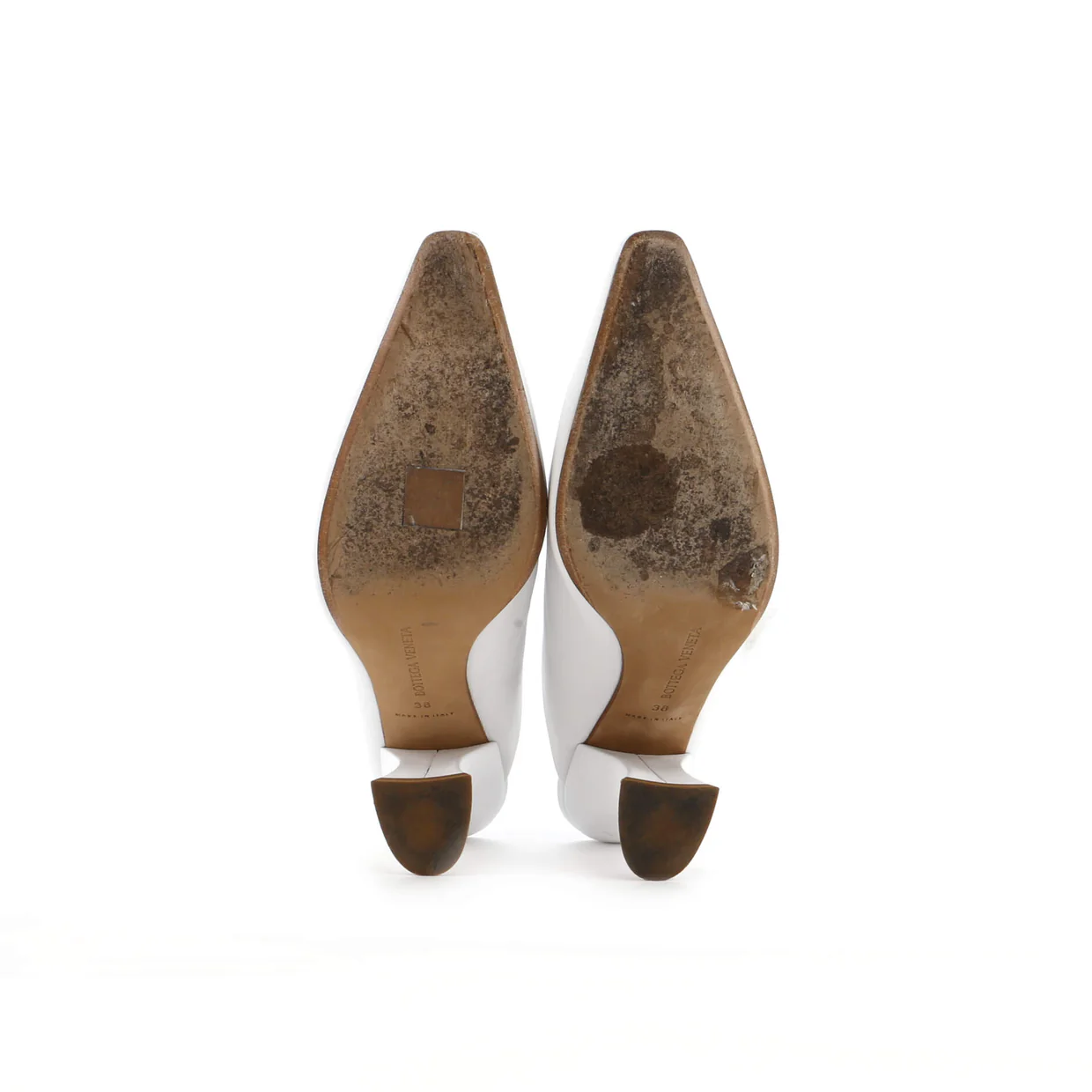 Women's Almond Mules Leather - Deep Luxury