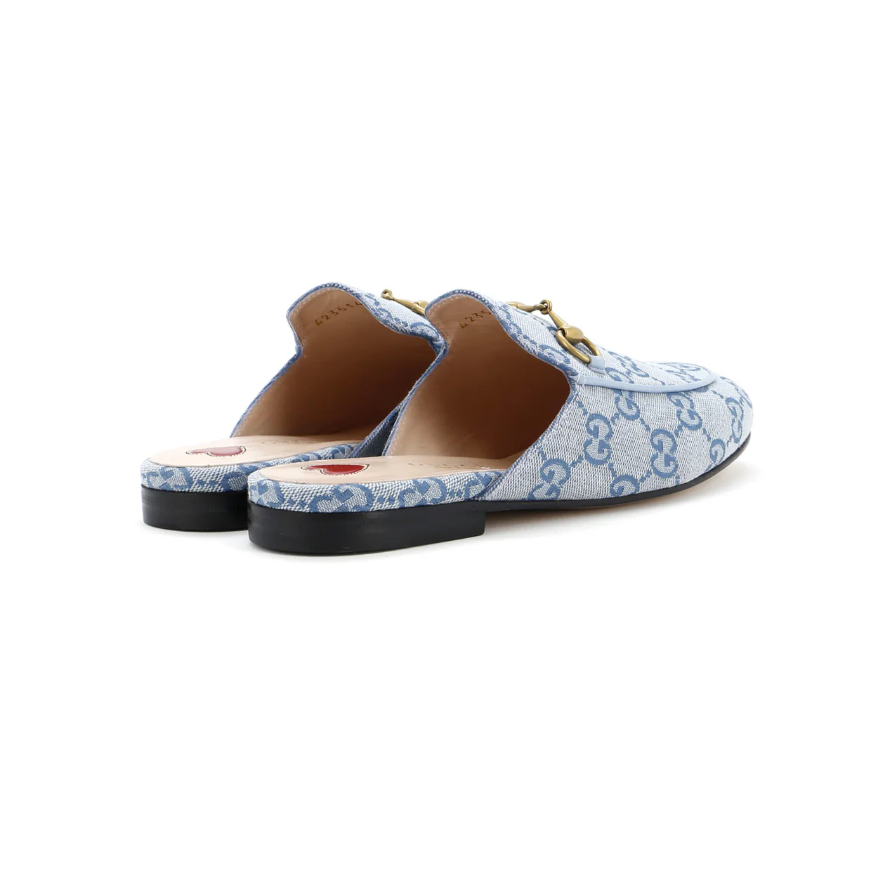 Women's Princetown Mules GG Canvas - Deep Luxury