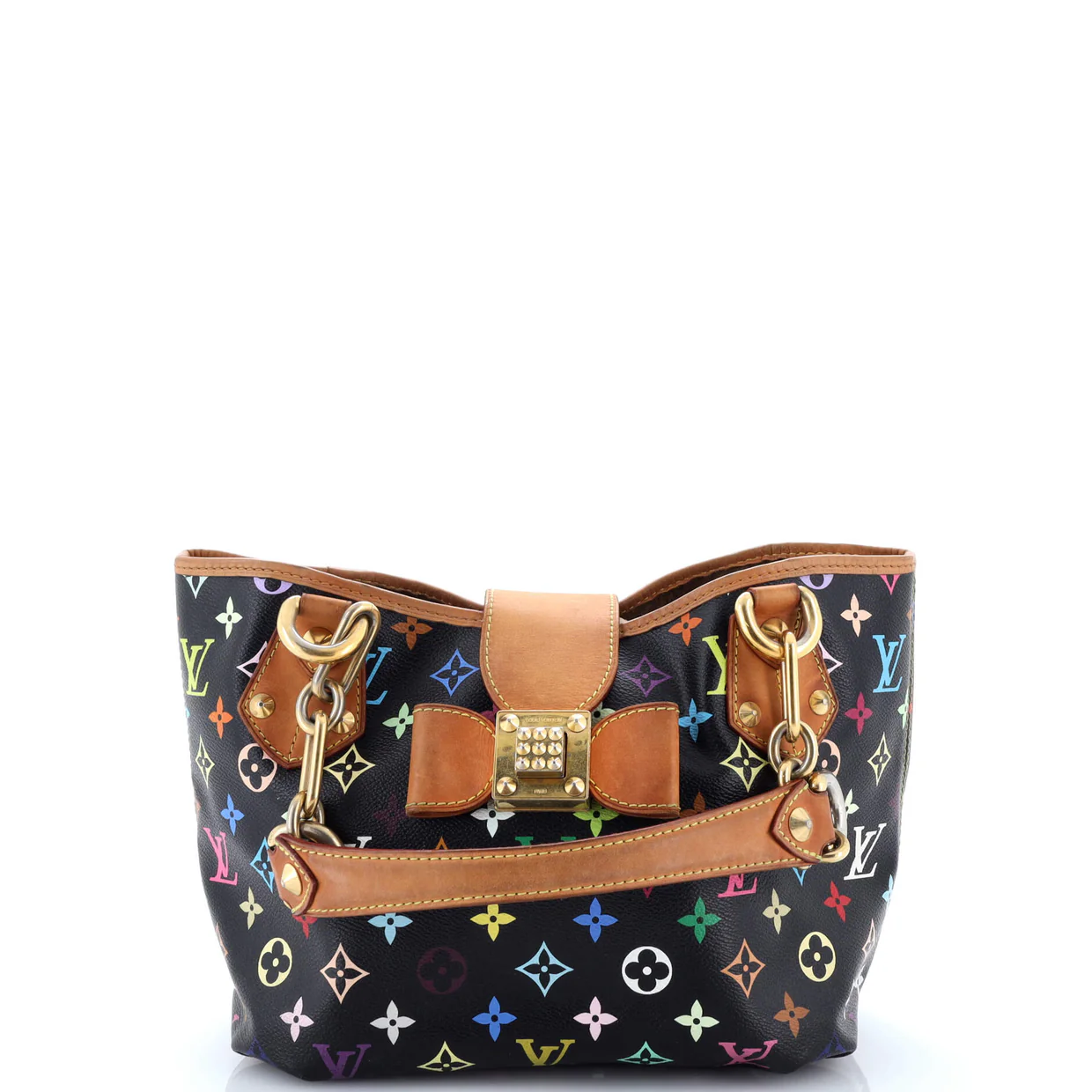 Annie Handbag Monogram Multicolor MM - Deep Luxury