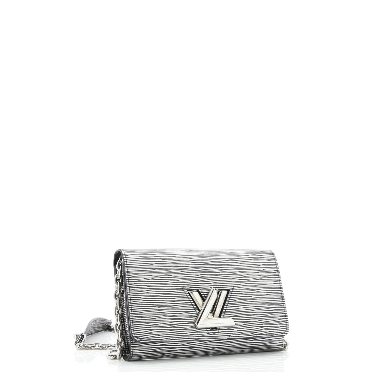 Twist Chain Wallet Epi Leather - Deep Luxury