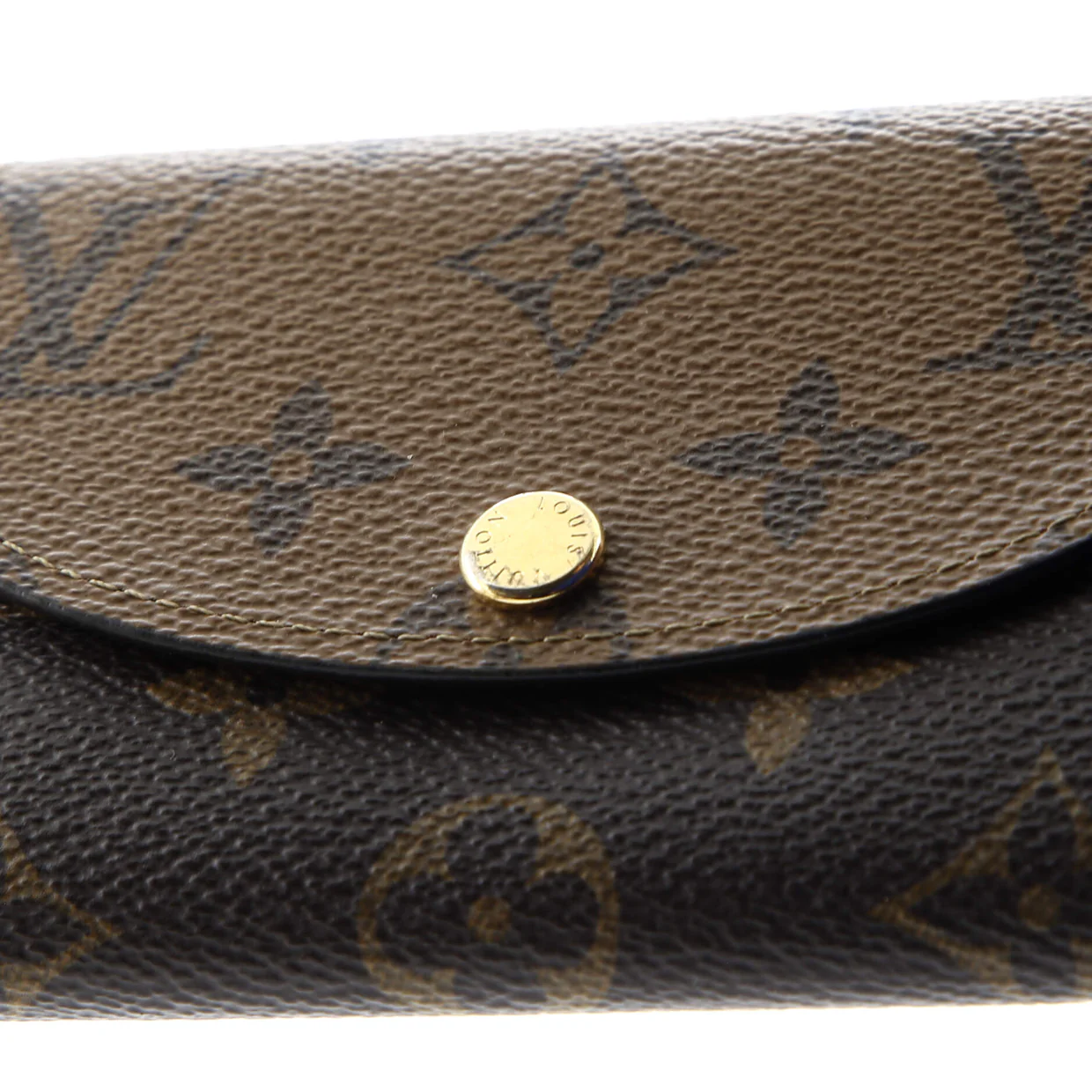 Rosalie Coin Purse Reverse Monogram Canvas - Deep Luxury