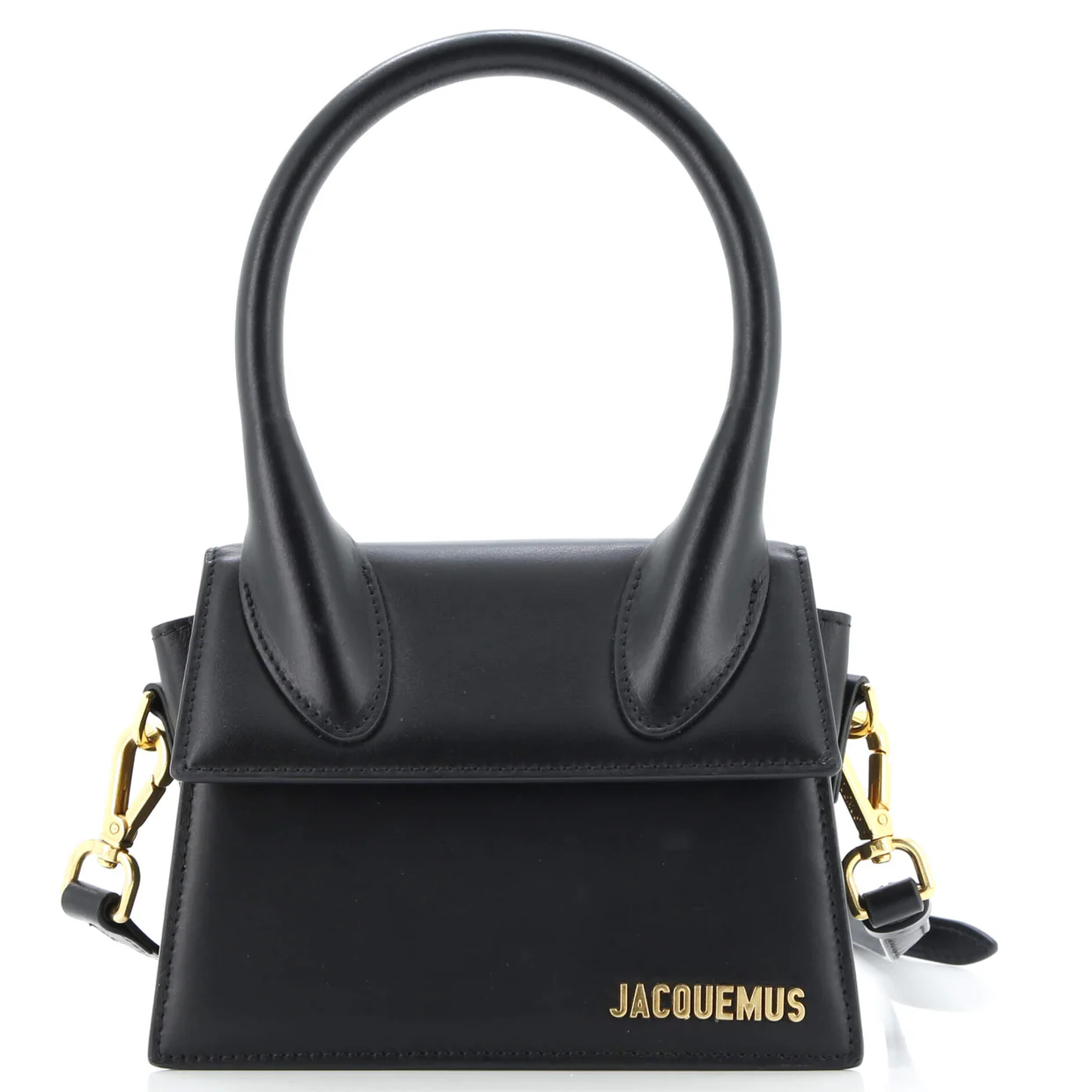 Le Chiquito Moyen Bag Leather Moyen - Deep Luxury
