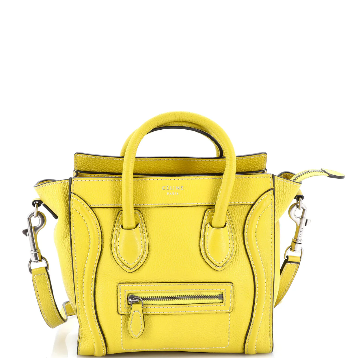 Luggage Bag Grainy Leather Nano - Deep Luxury