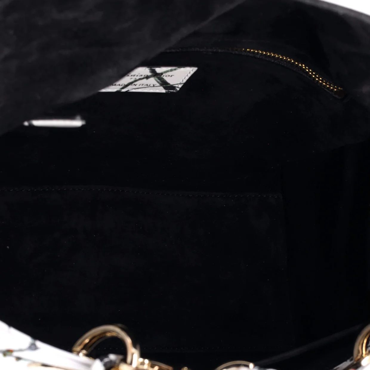 Lady Dior Bag Floral Beaded Leather Medium - Deep Luxury