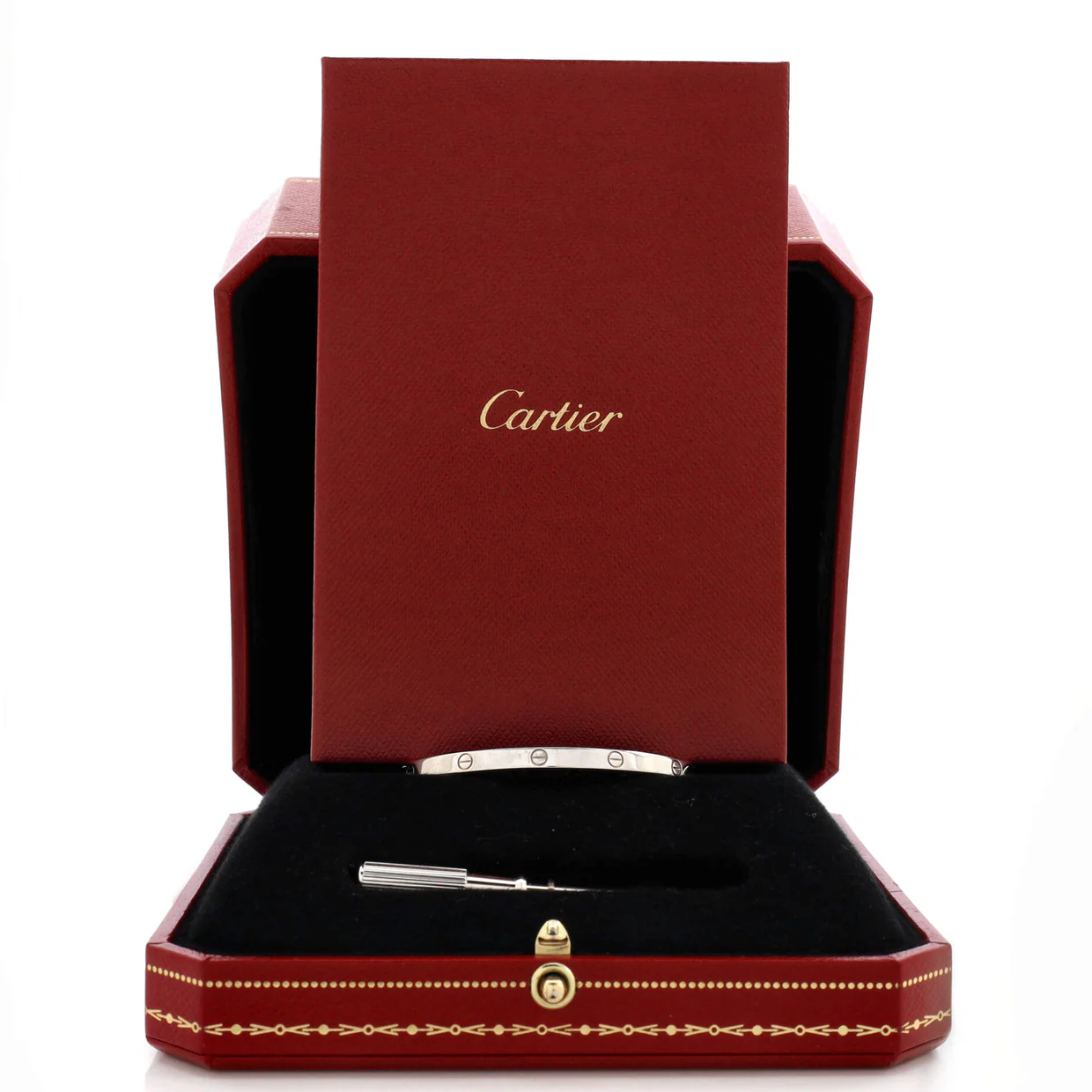 Love Bracelet 18K White Gold Small - Deep Luxury