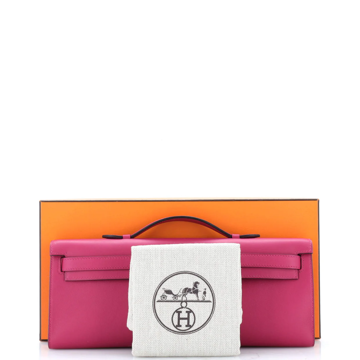 Kelly Cut Pochette Swift - Deep Luxury