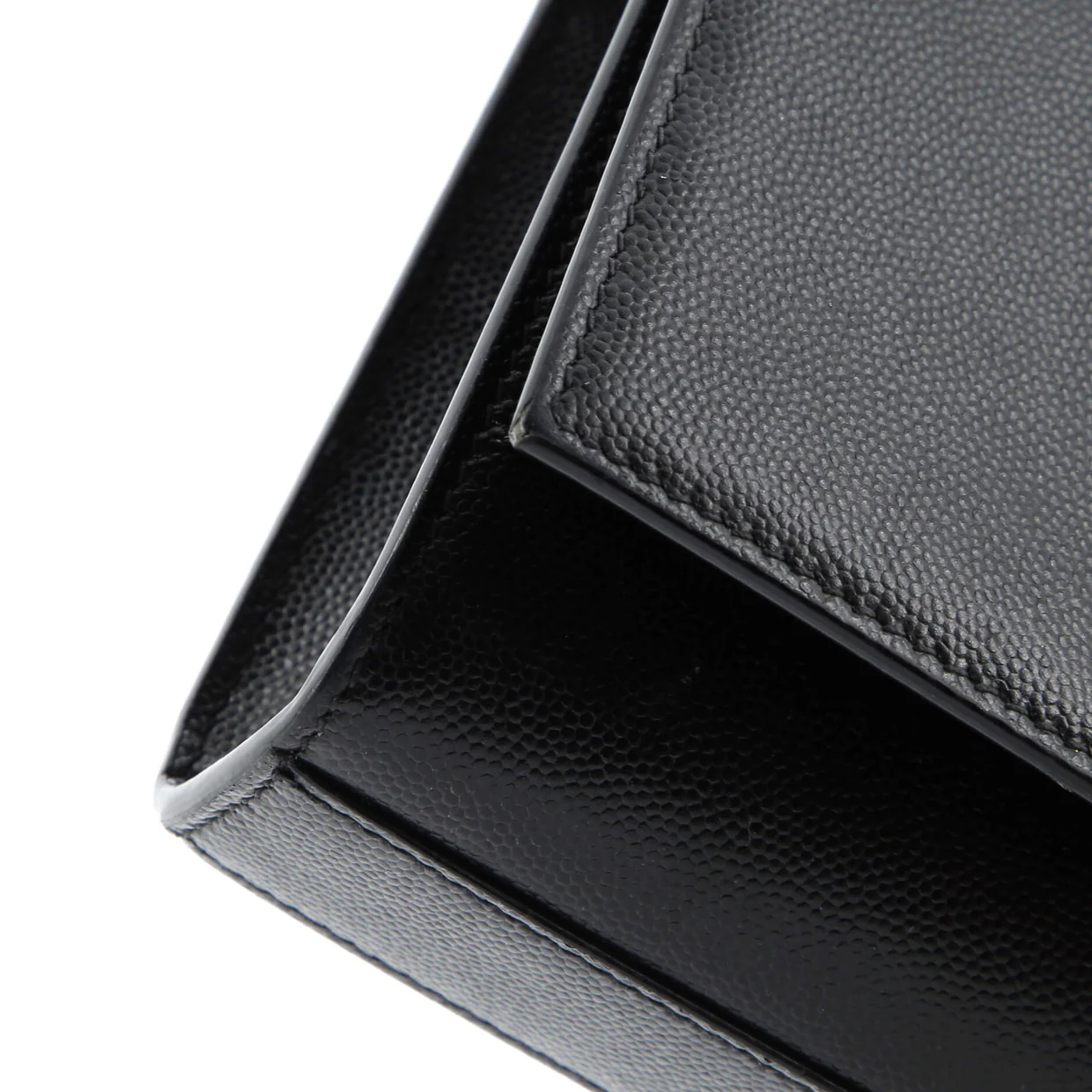 Classic Monogram Crossbody Bag Grainy Leather Small - Deep Luxury