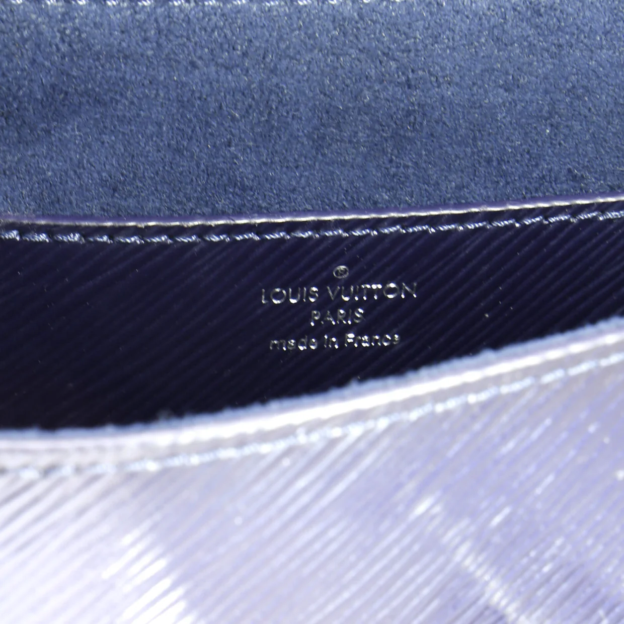 Twist Handbag Epi Leather with Sequins MM - Deep Luxury