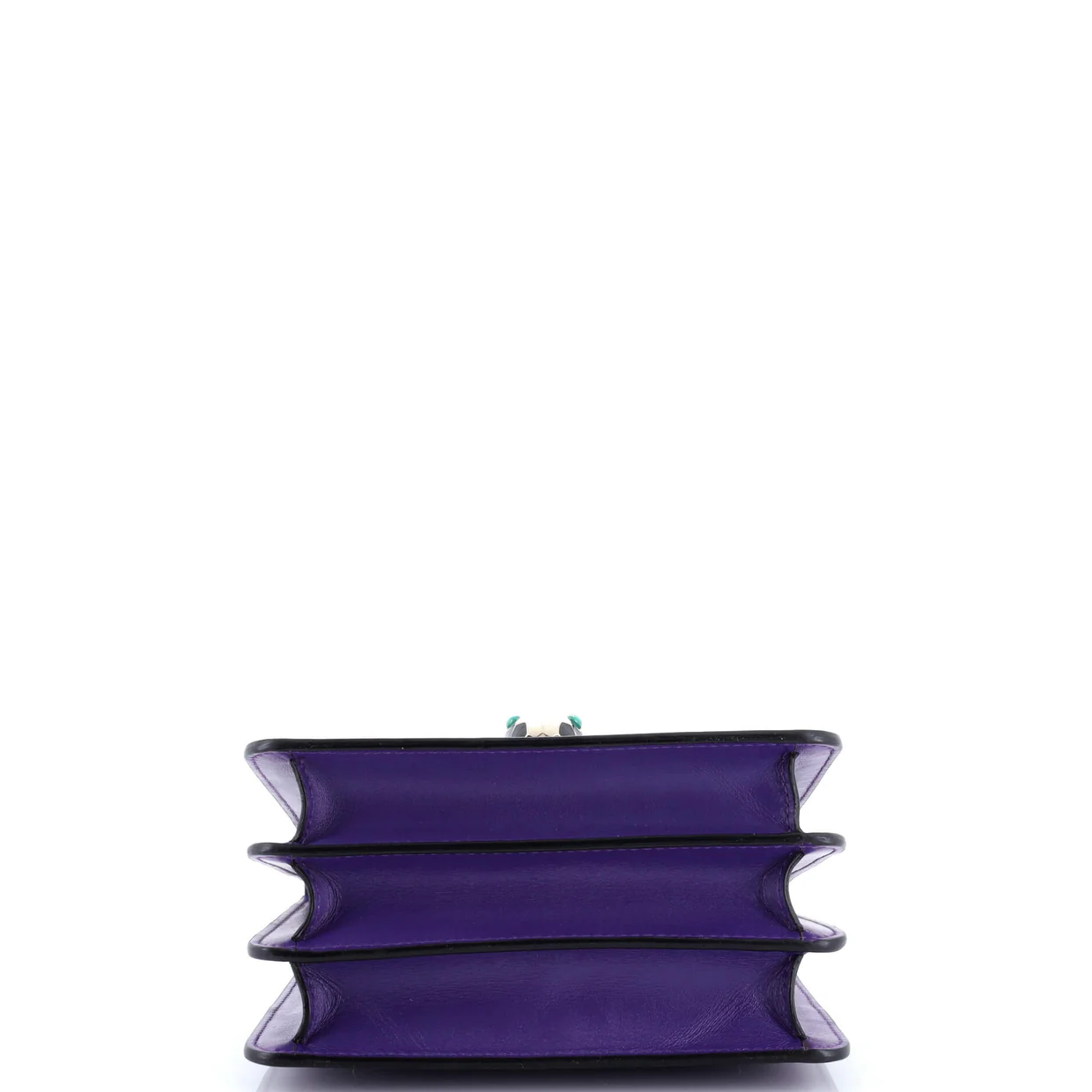 Serpenti Forever Top Handle Bag Leather Small - Deep Luxury