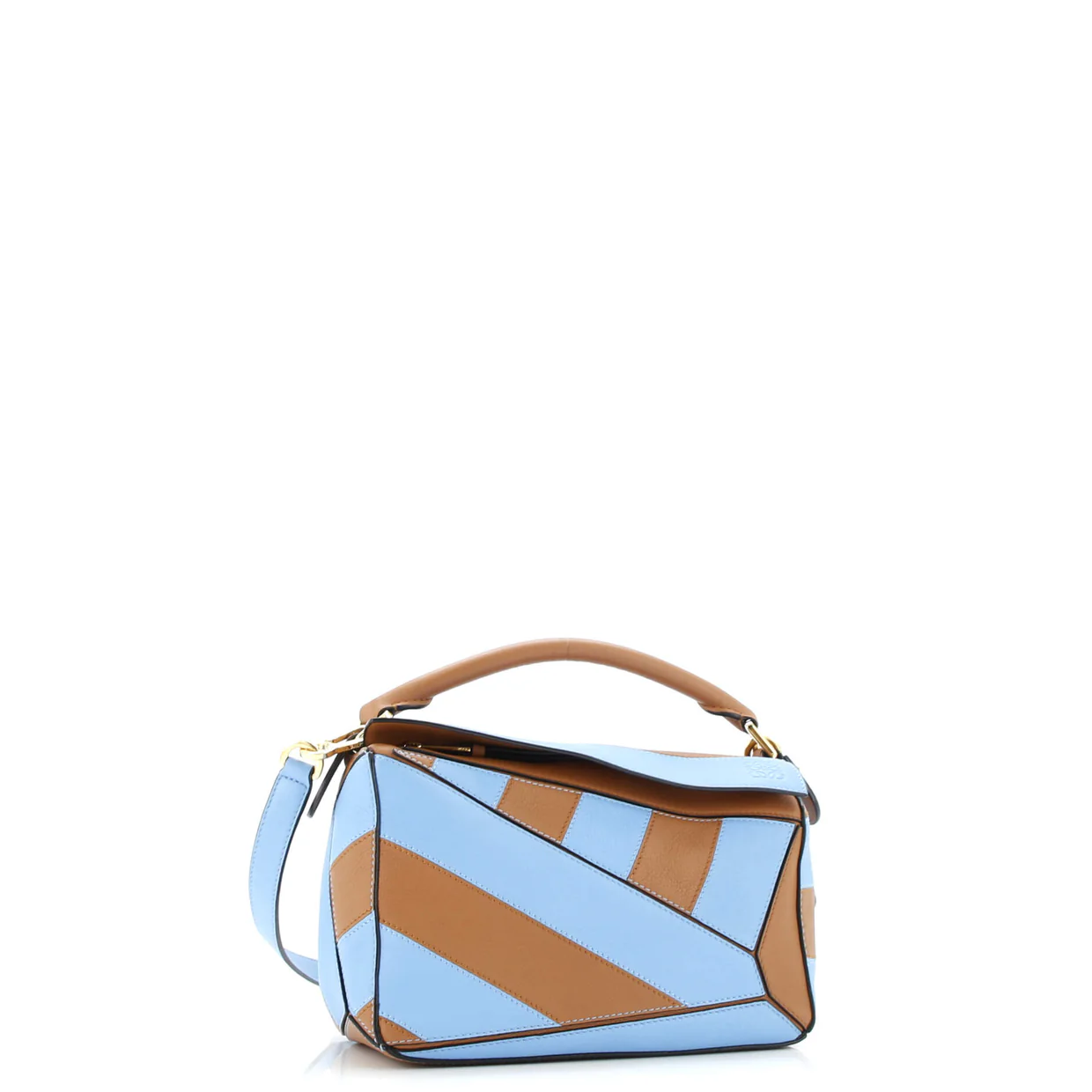 Puzzle Bag Patchwork Leather Small - Deep Luxury