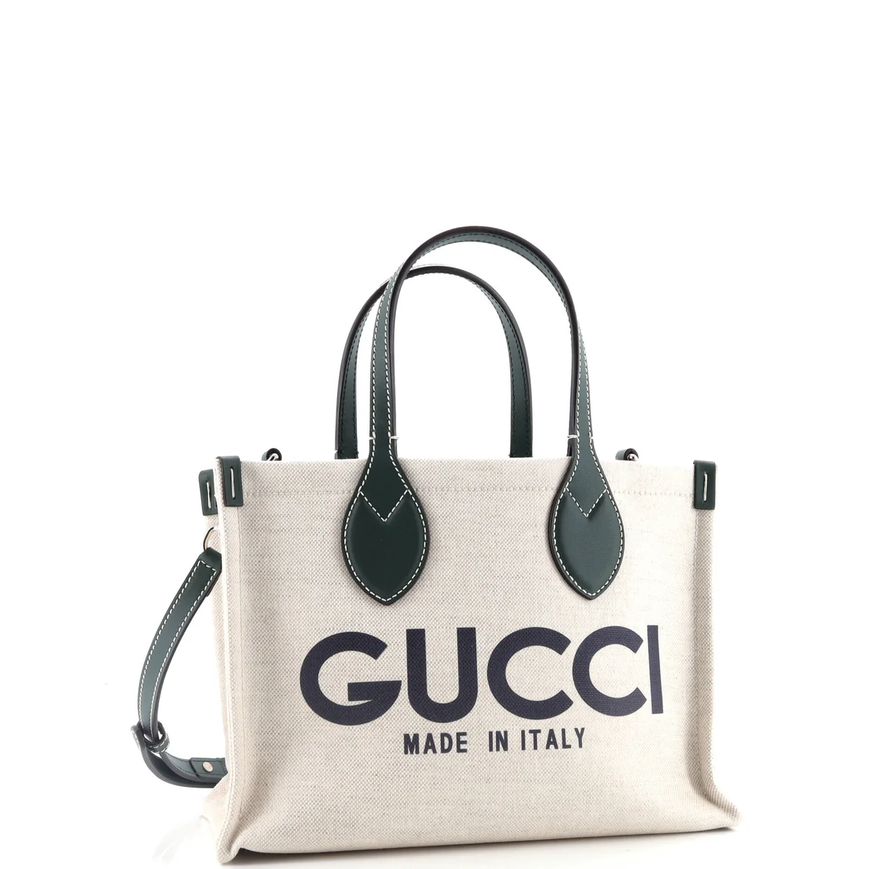 Logo Shopper Tote Printed Canvas Small - Deep Luxury