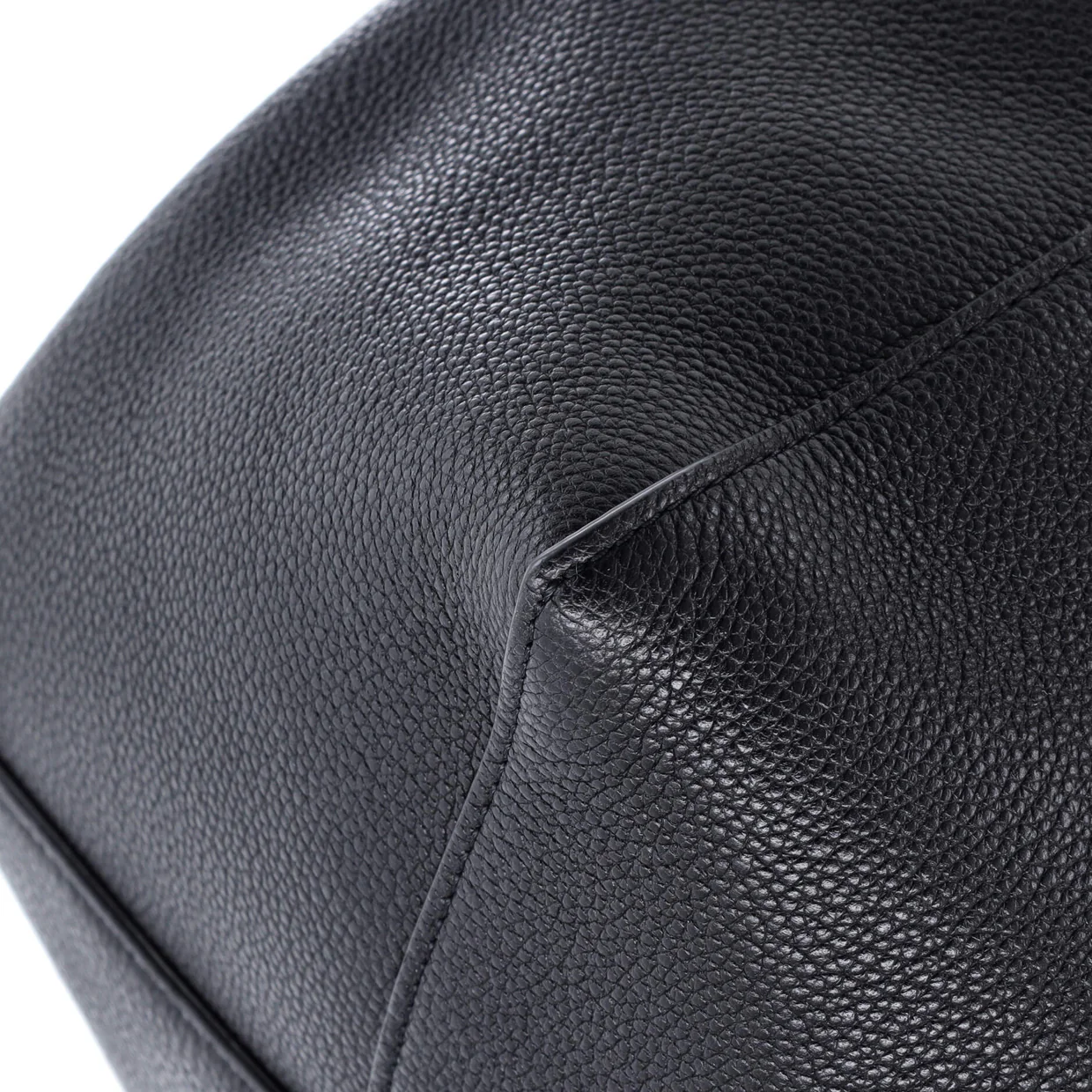 Phantom Tie Cabas Tote Leather Small - Deep Luxury