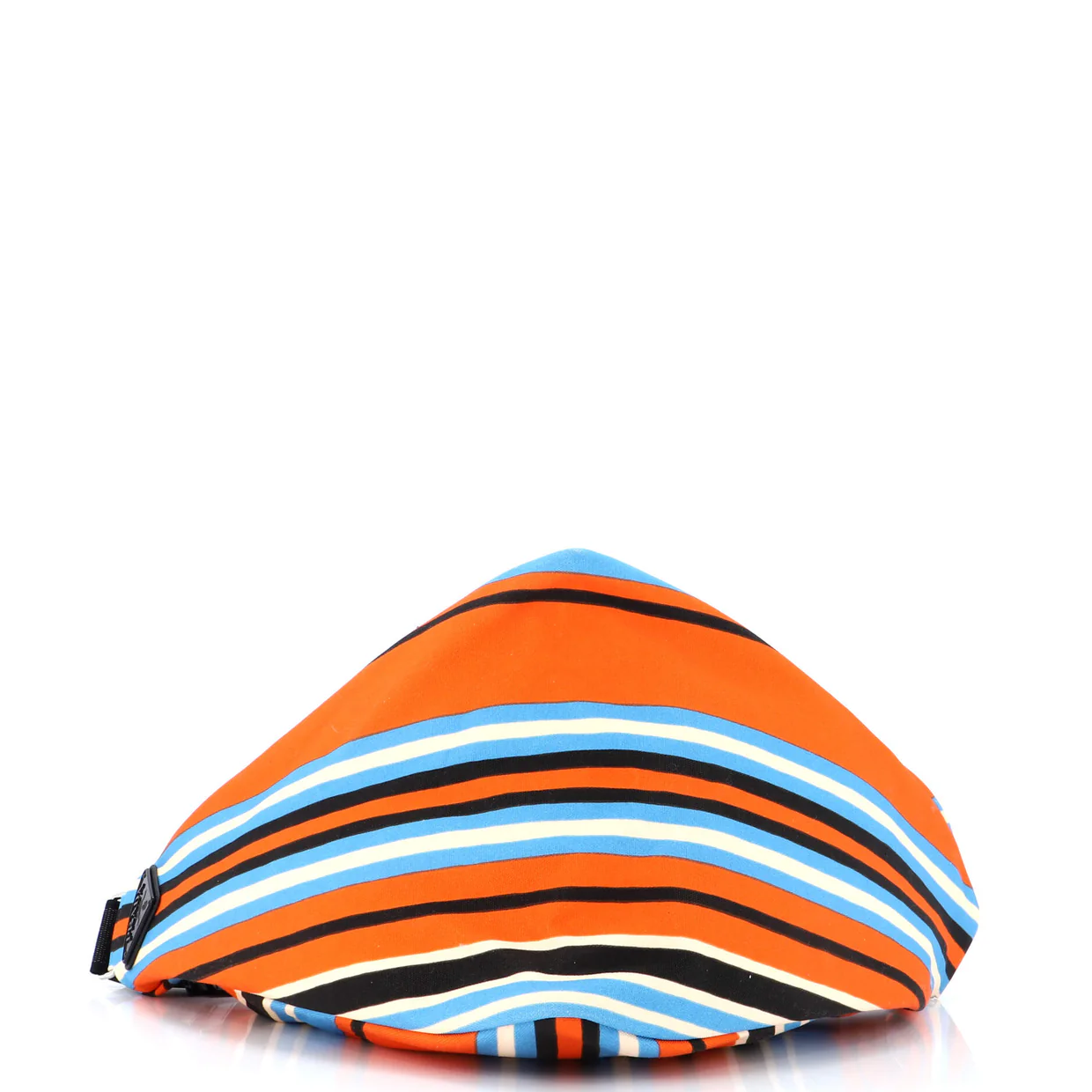 Triangle Logo Zip Crossbody Bag Printed Canvas Large - Deep Luxury