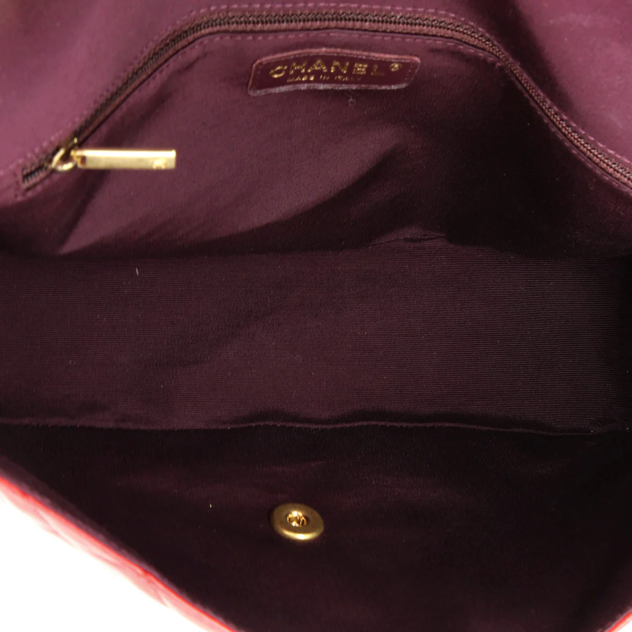 Elegant CC Flap Bag Quilted Lambskin Jumbo - Deep Luxury