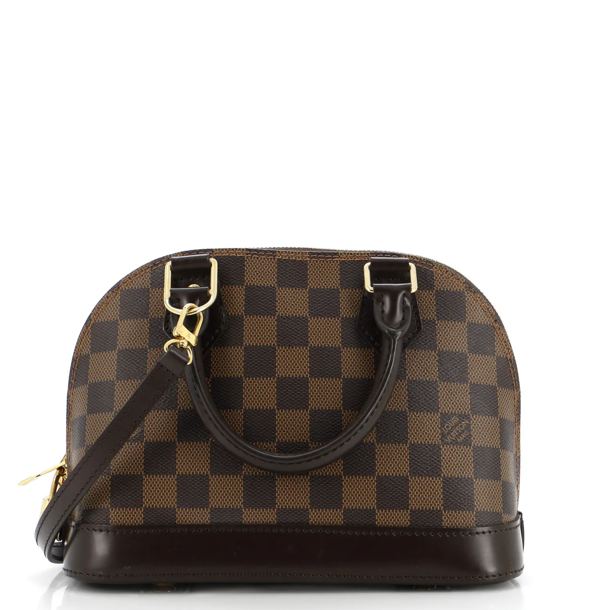 Alma Handbag Damier BB - Deep Luxury