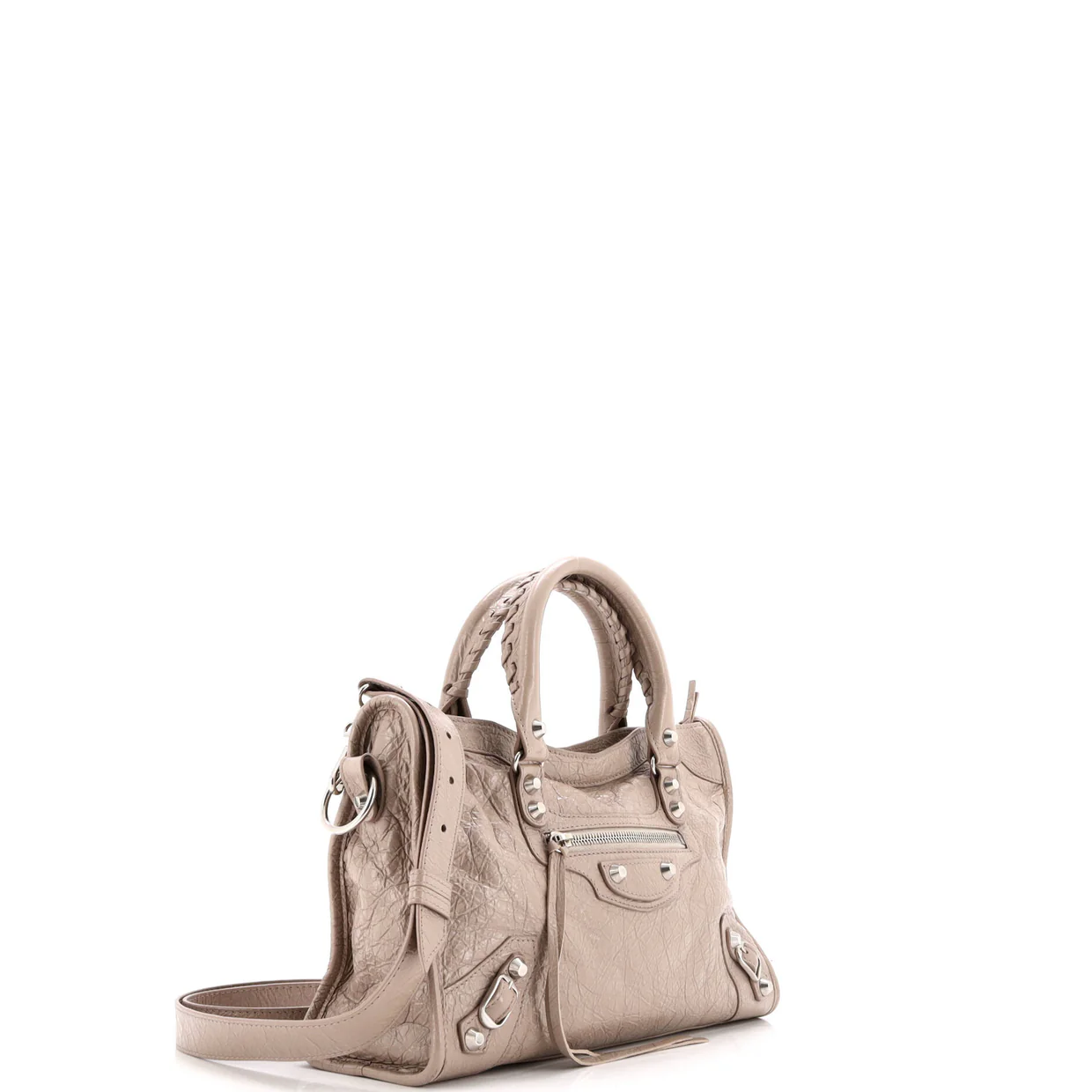 City Classic Studs Bag Leather Small - Deep Luxury