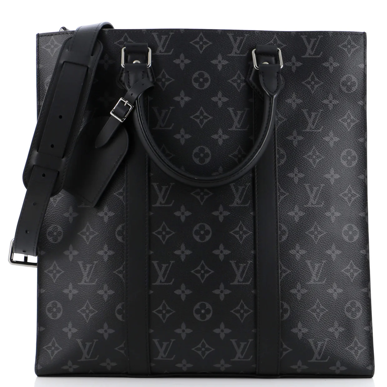Sac Plat Bag Monogram Eclipse Canvas - Deep Luxury