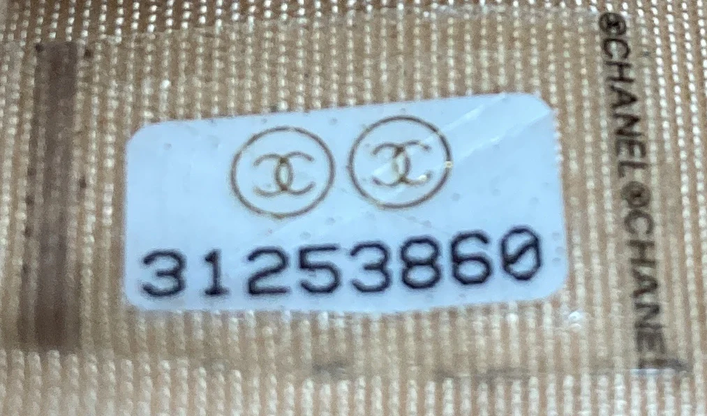 CC Pearl Coin Card Holder with Chain Quilted Iridescent Caviar - Deep Luxury