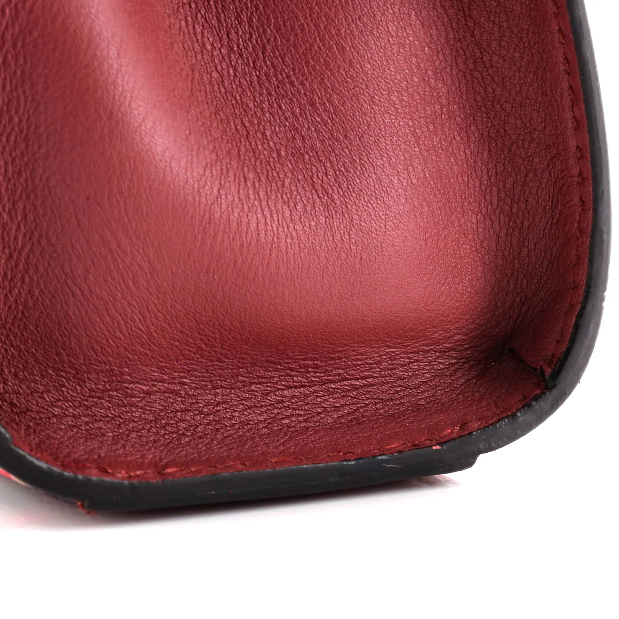 Padlock Shoulder Bag Blooms Print GG Coated Canvas Small - Deep Luxury