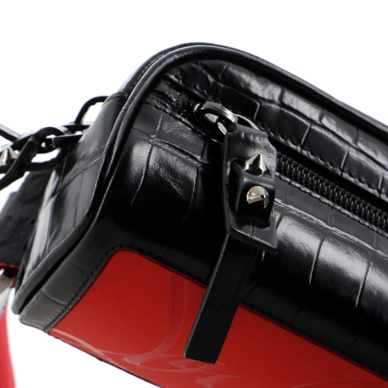 Blaster Waist Bag Alligator Embossed Calfskin - Deep Luxury