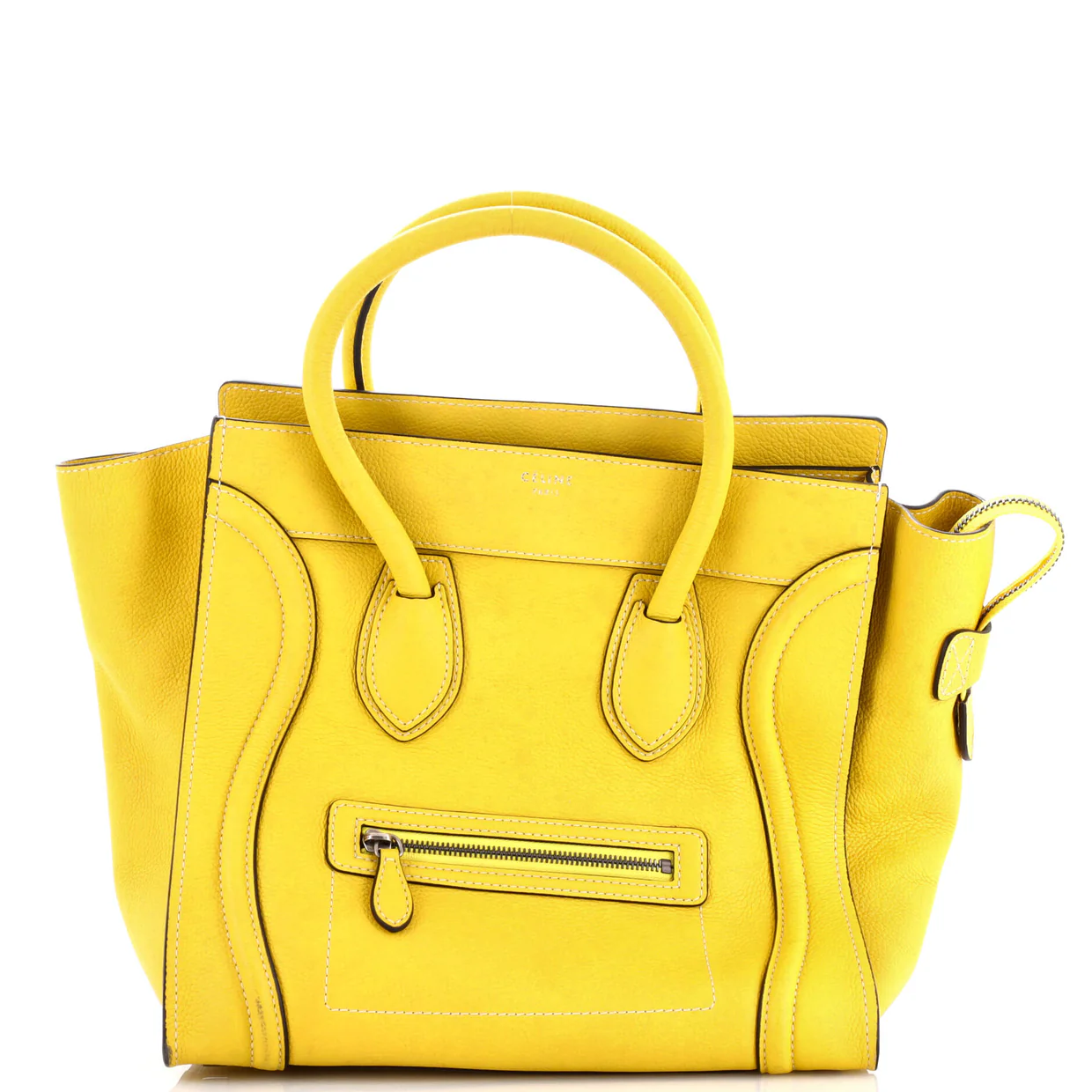 Luggage Bag Grainy Leather Mini - Deep Luxury