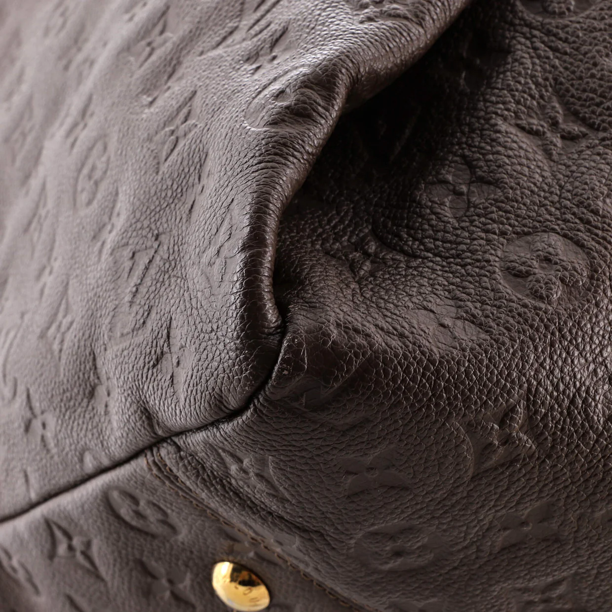 Artsy Handbag Monogram Empreinte Leather MM - Deep Luxury