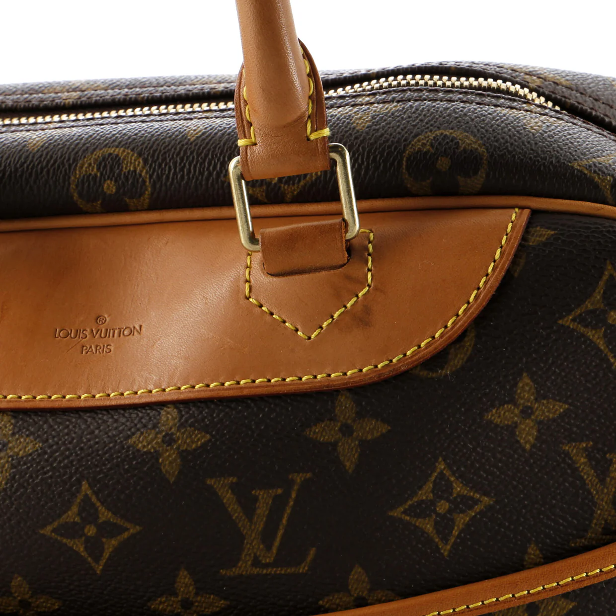 Deauville Handbag Monogram Canvas - Deep Luxury