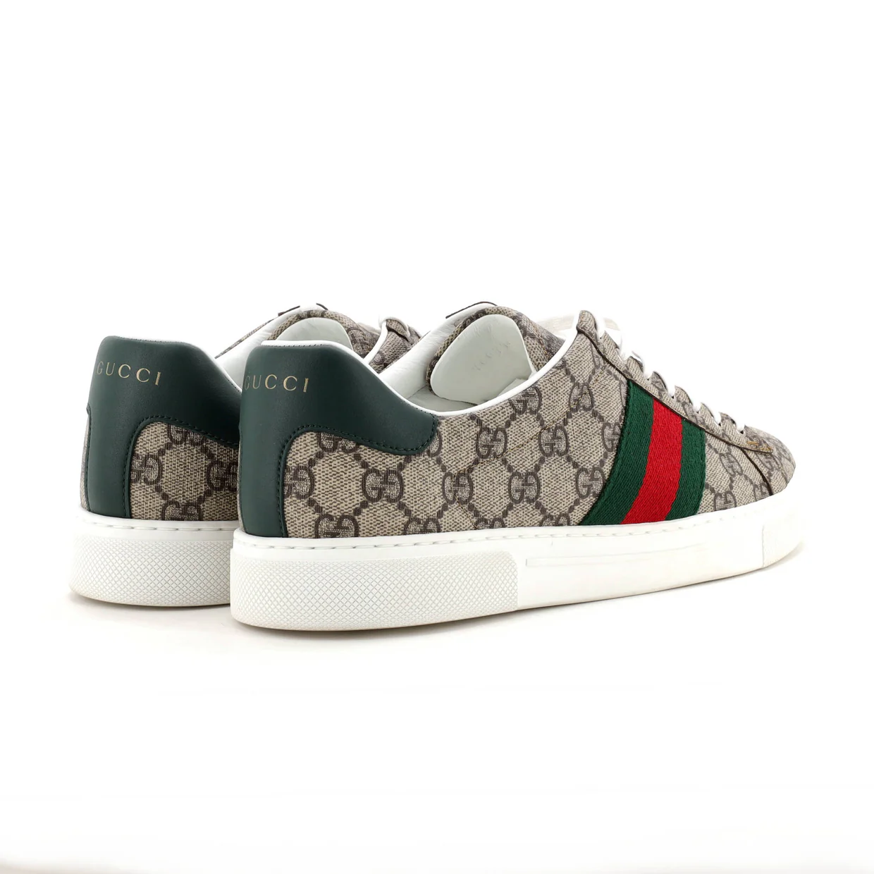 Ace Sneakers GG Coated Canvas - Deep Luxury