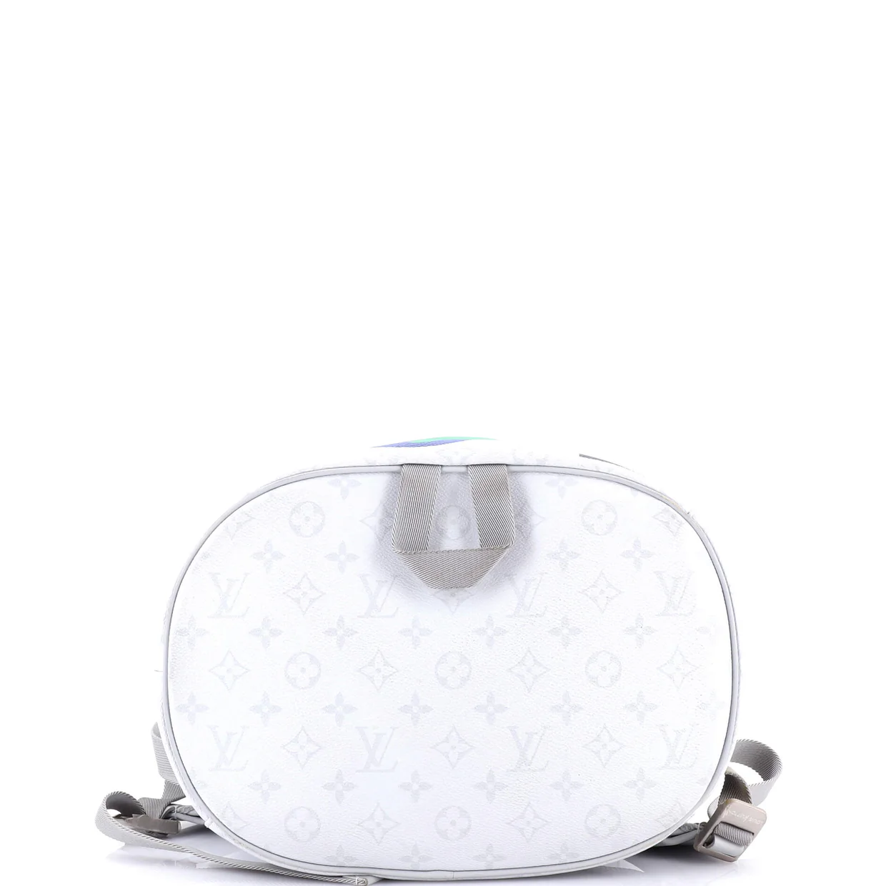 Chalk Backpack Limited Edition Logo Story Monogram Canvas - Deep Luxury