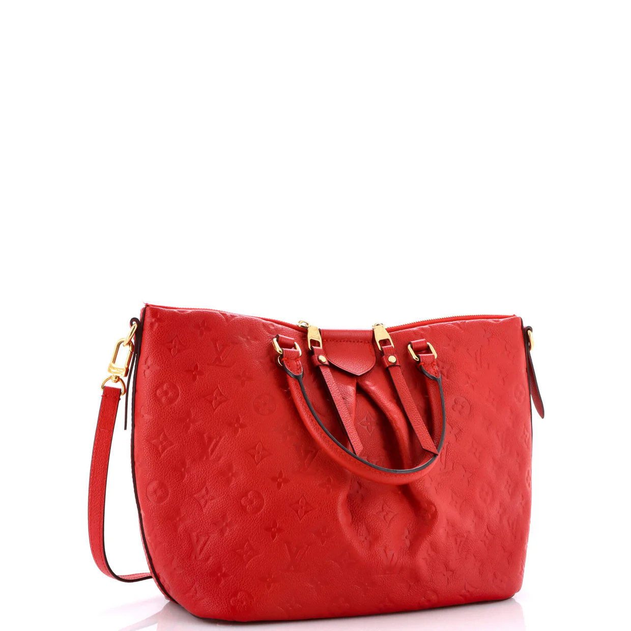 Mazarine Handbag Monogram Empreinte Leather MM - Deep Luxury