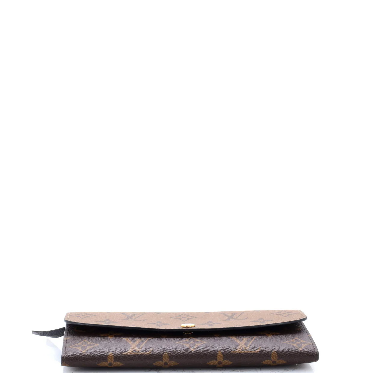 Emilie Wallet Reverse Monogram Canvas - Deep Luxury