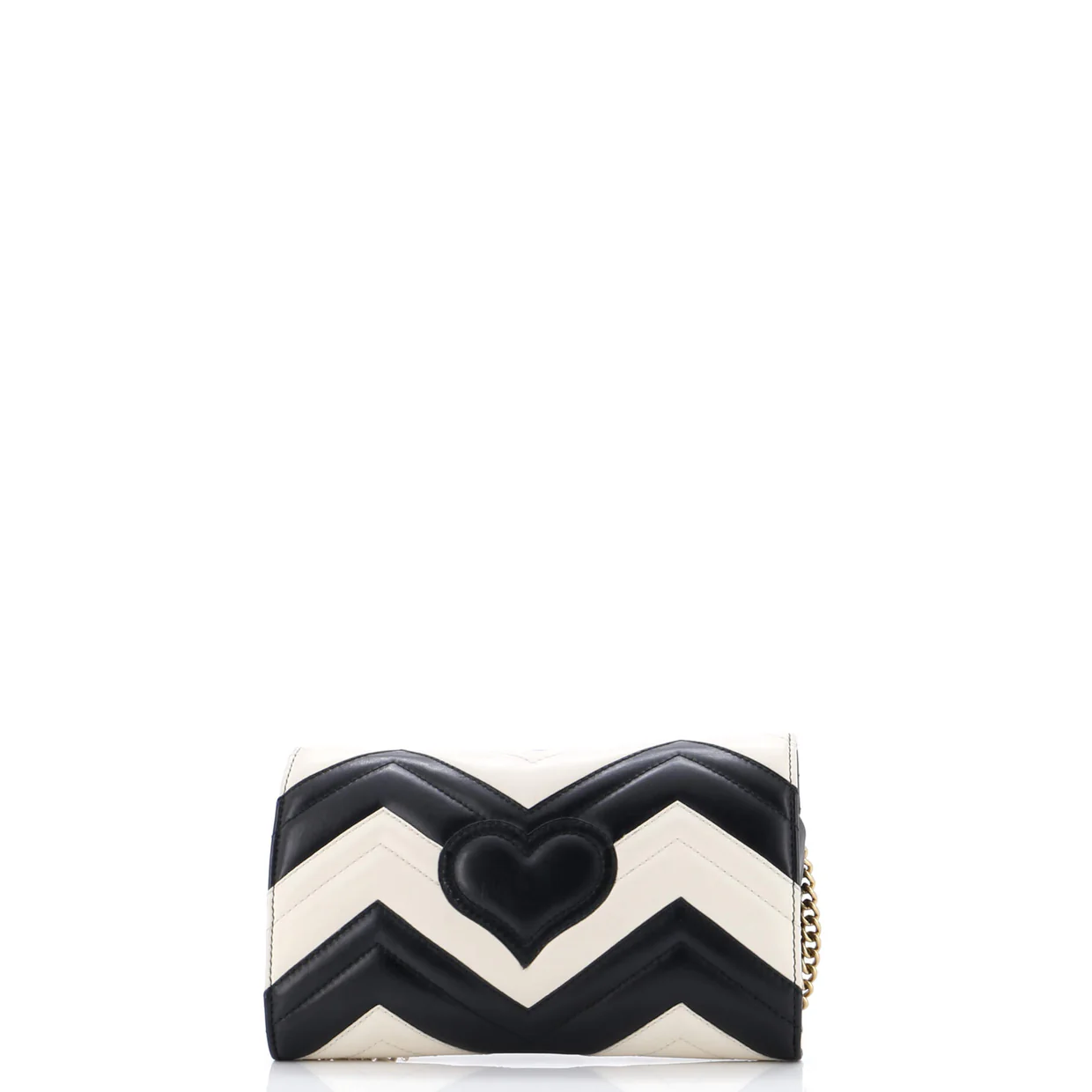 GG Marmont Chain Wallet Matelasse Leather Mini - Deep Luxury