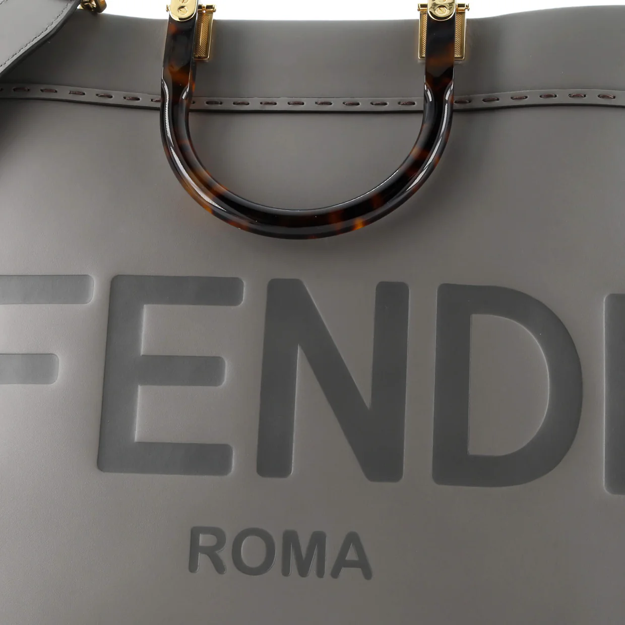 Sunshine Shopper Tote Leather Medium - Deep Luxury