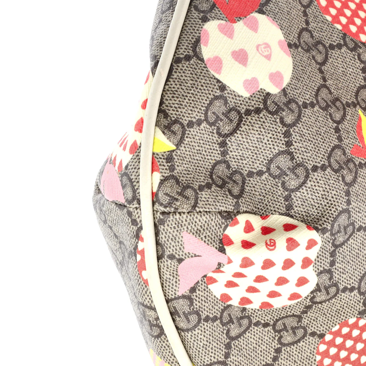 Ophidia Half Moon Hobo Printed GG Coated Canvas Small - Deep Luxury