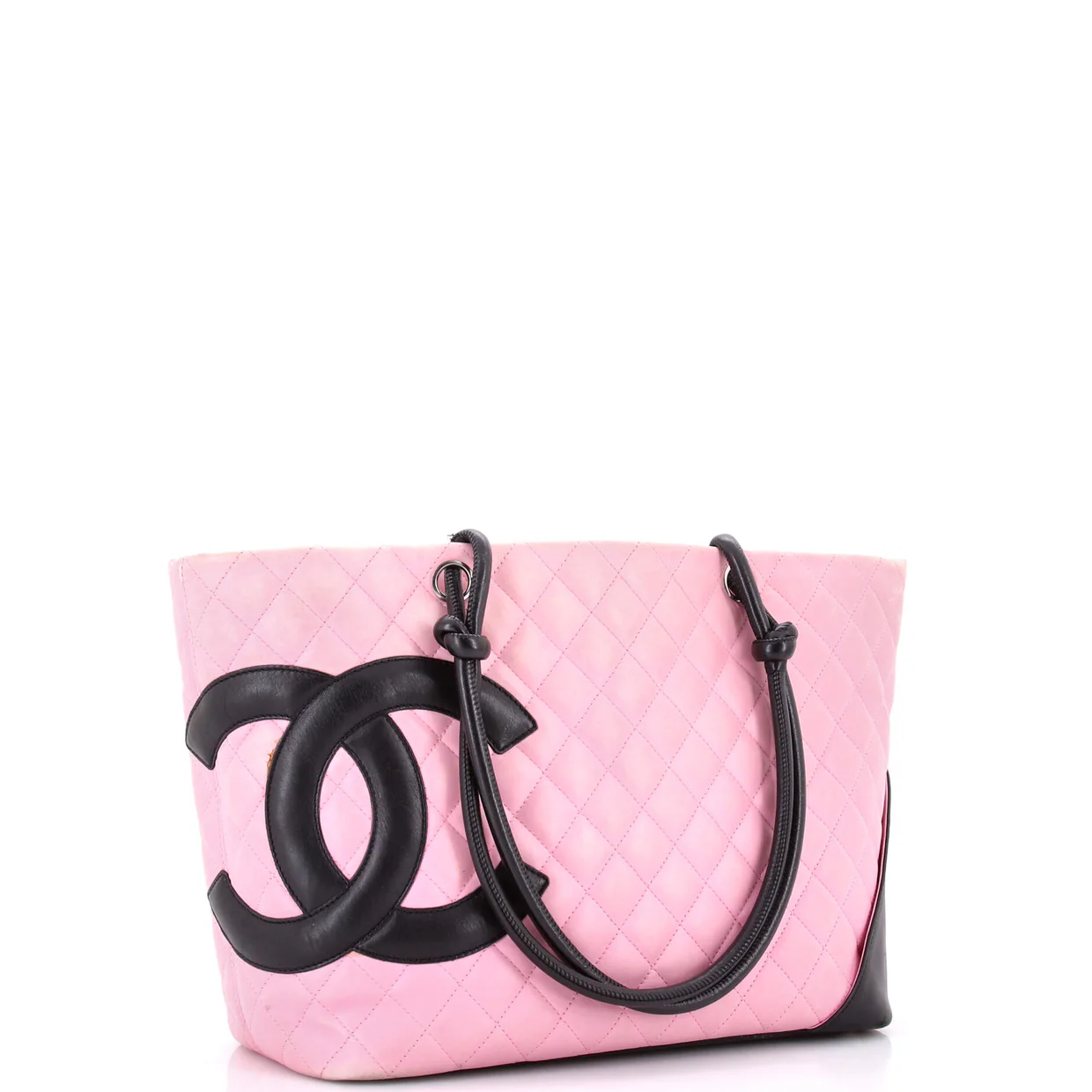 Cambon Tote Quilted Leather Large - Deep Luxury