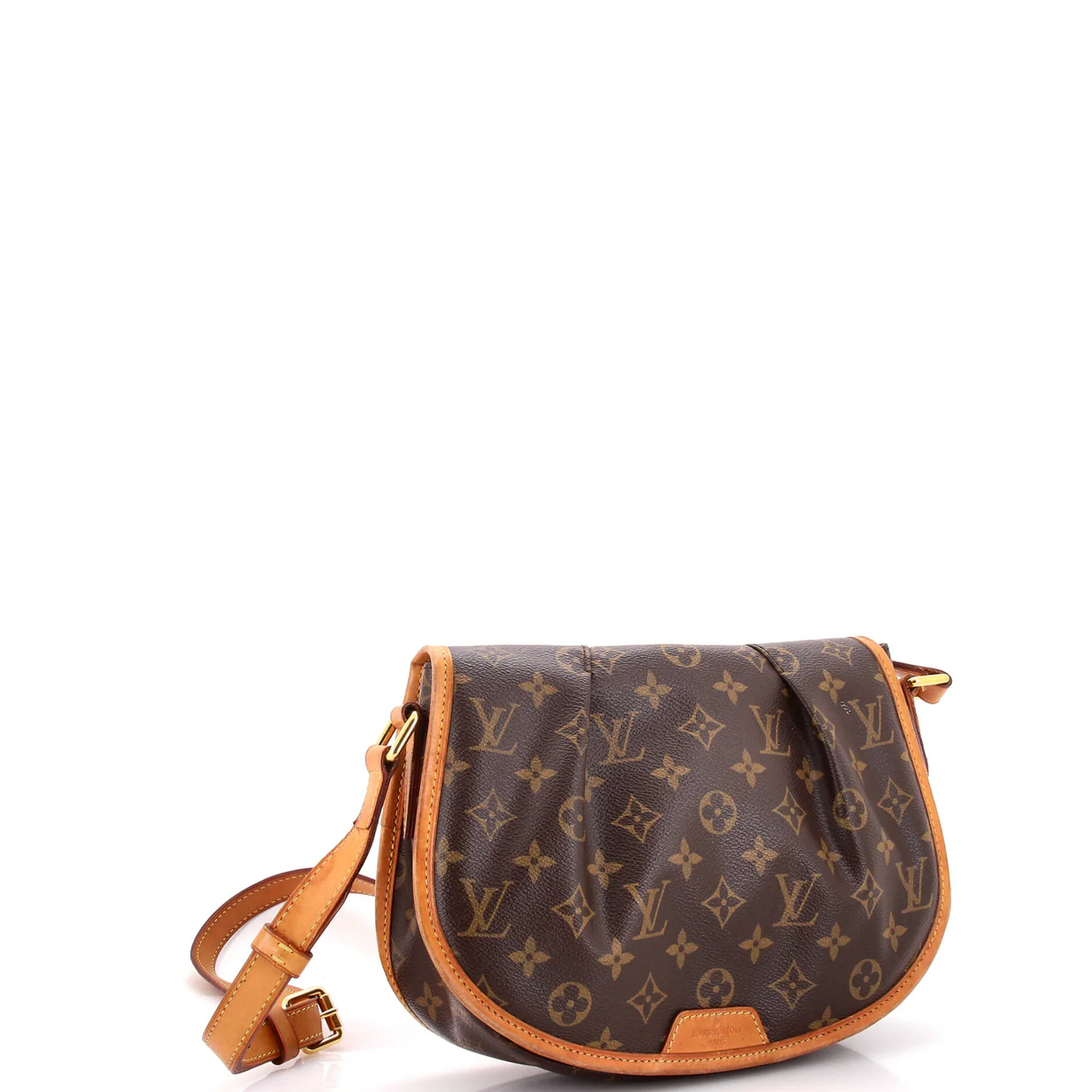 Menilmontant Handbag Monogram Canvas PM - Deep Luxury
