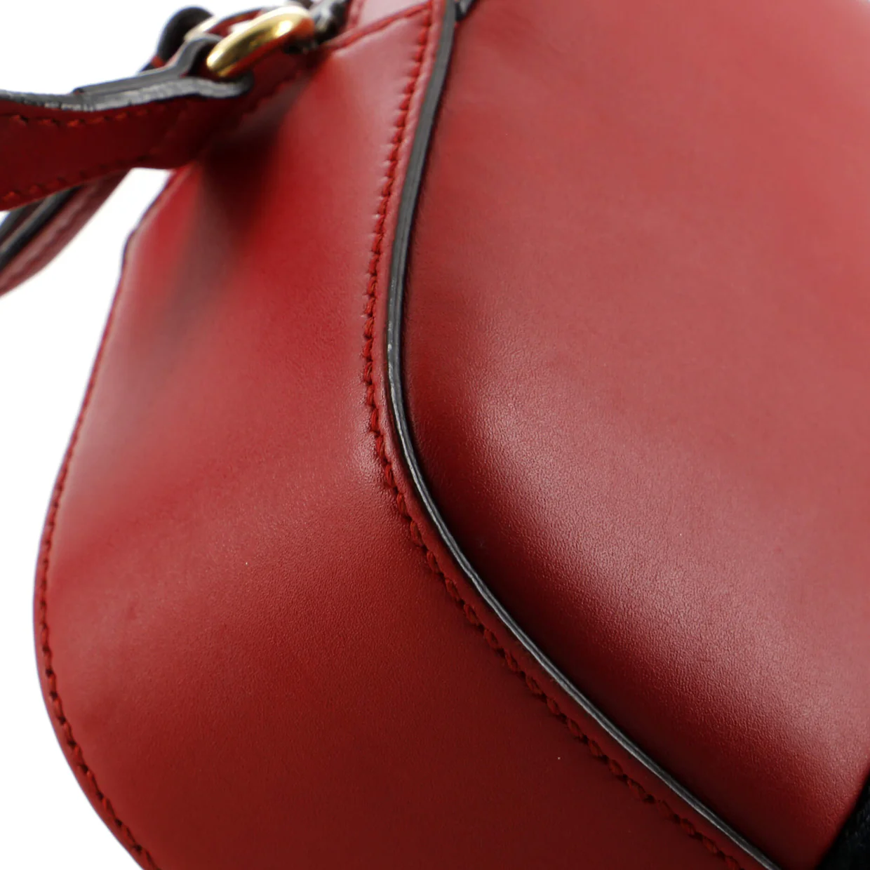 Bee Web Camera Bag Leather - Deep Luxury