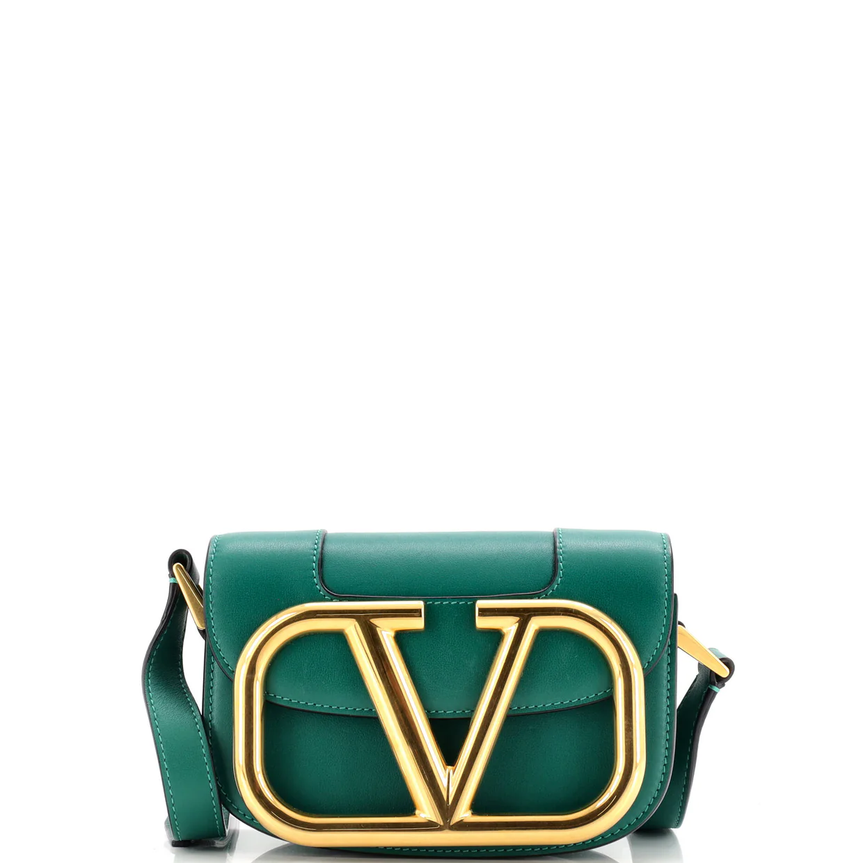 Supervee Crossbody Bag Leather Small - Deep Luxury
