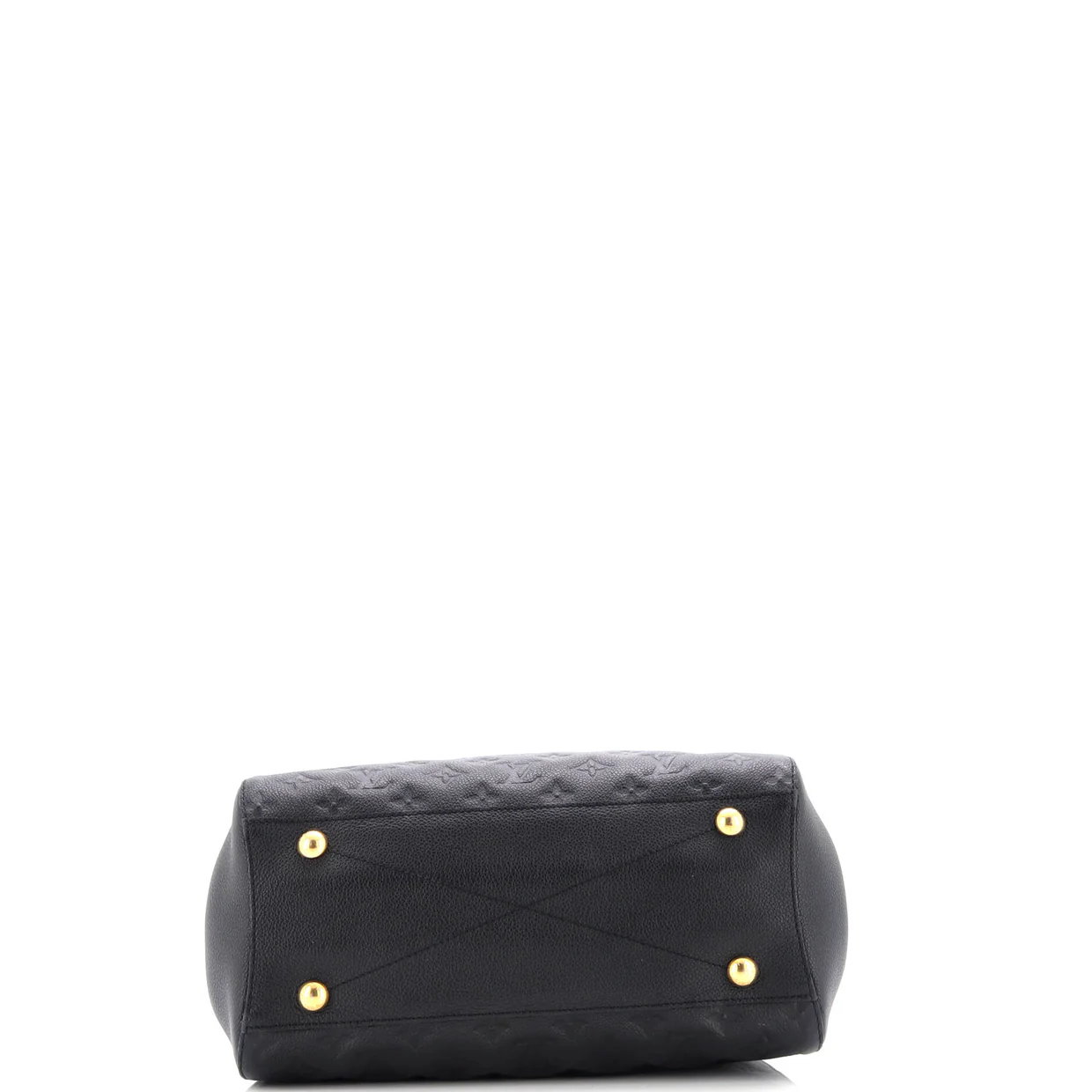 Montaigne Handbag Monogram Empreinte Leather MM - Deep Luxury