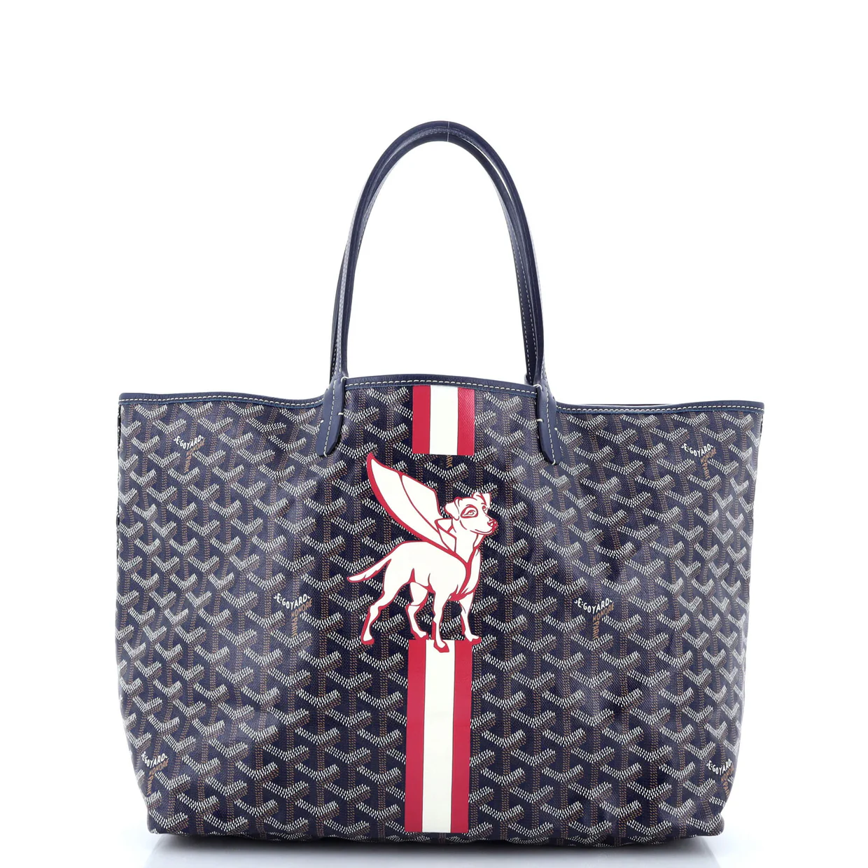 Saint Louis Tote Printed Coated Canvas PM - Deep Luxury