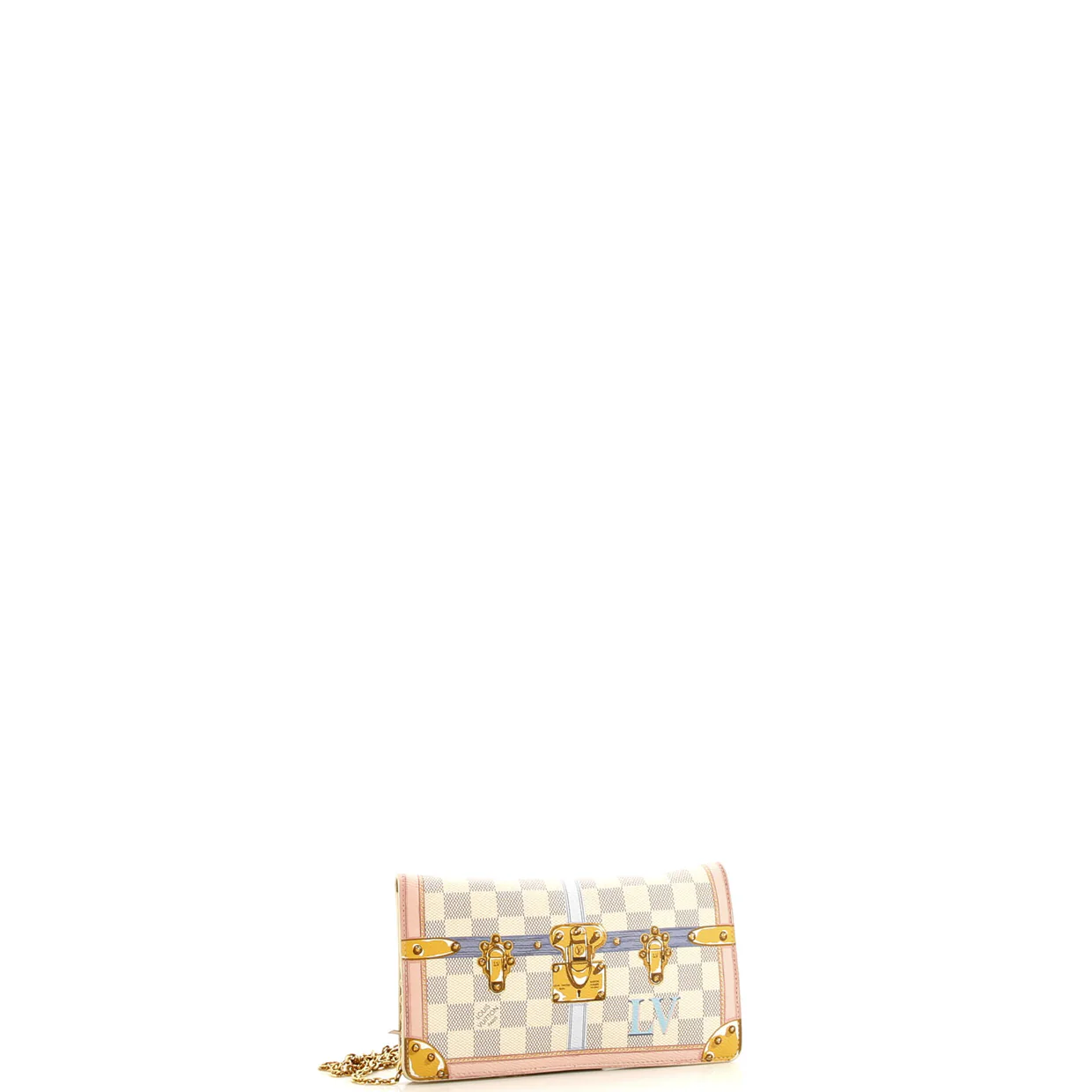 Weekend Pochette Limited Edition Damier Summer Trunks - Deep Luxury