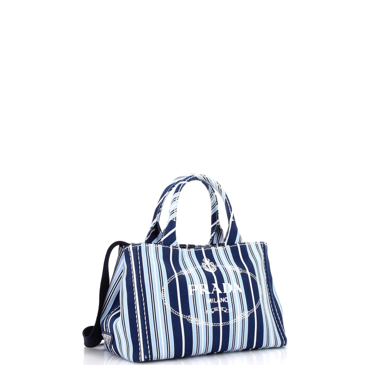 Canapa Convertible Tote Printed Canvas Mini - Deep Luxury