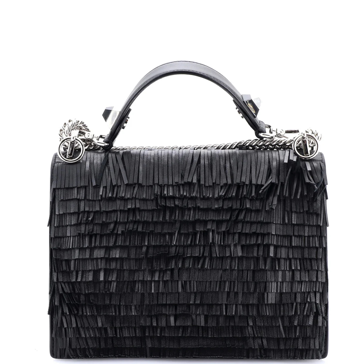 Monster Kan I Bag Fringe Leather Medium - Deep Luxury
