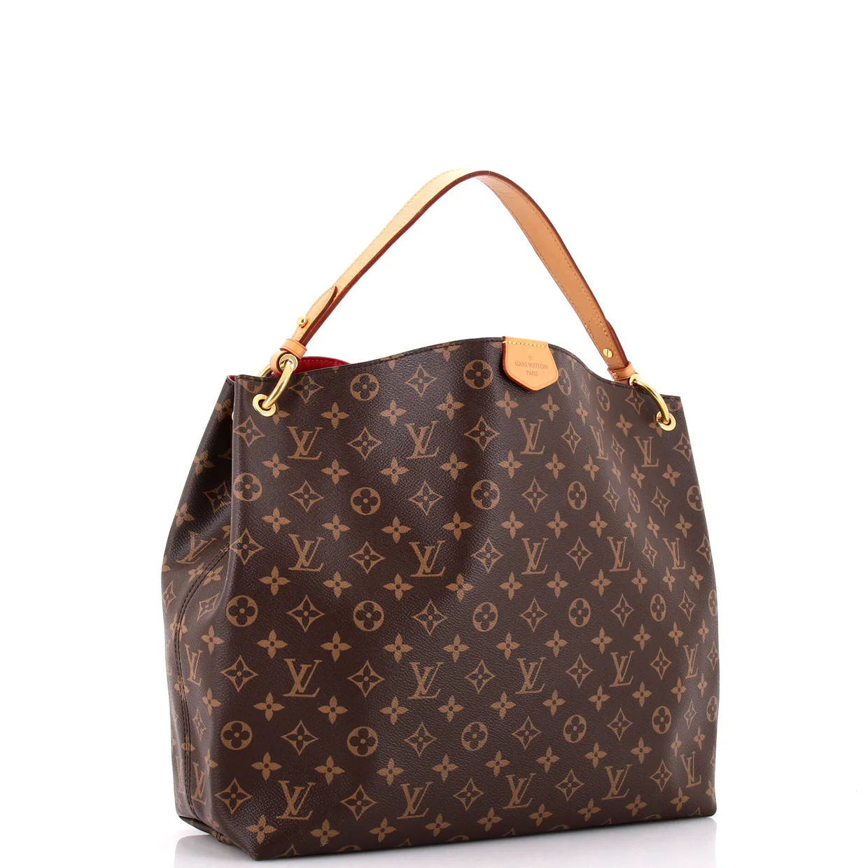 Graceful Handbag Monogram Canvas MM - Deep Luxury
