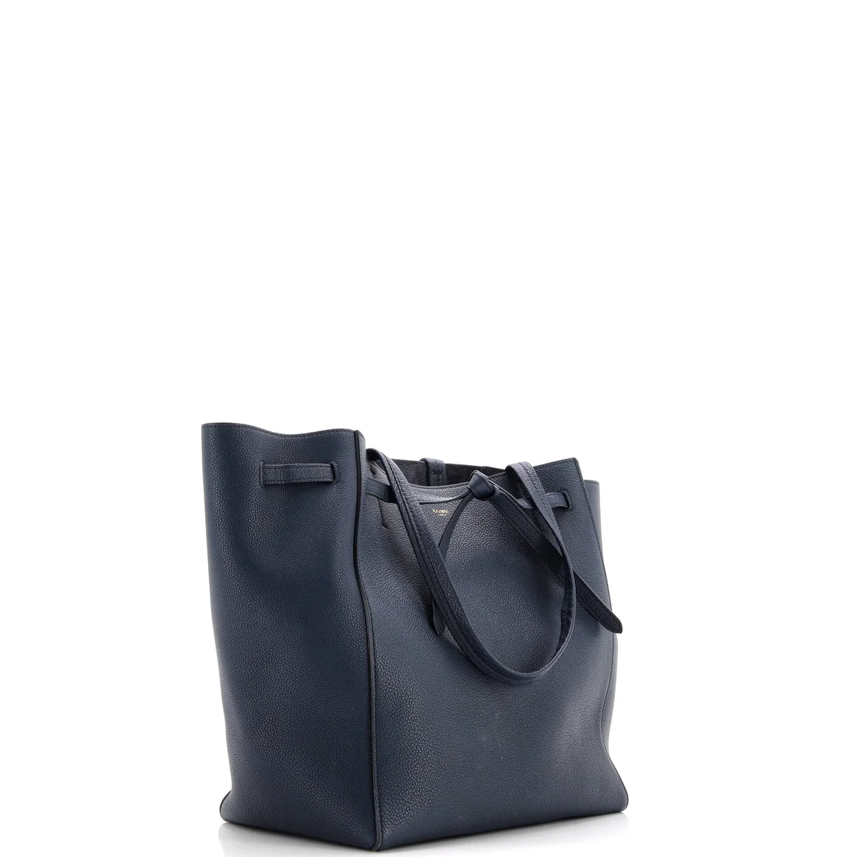 Phantom Tie Cabas Tote Leather Small - Deep Luxury